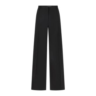 Fendi Pantalones Anchos - Trousers - Mujer - Negro - S