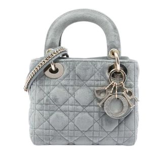Dior Pre-owned Lady Dior - Dames - Vintage Handtas - Grijs - ONE Size - Vintage