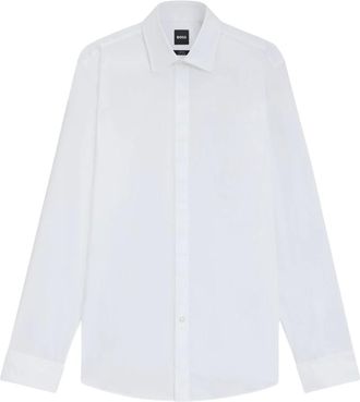 HUGO BOSS Hombre, Camisas, Blanco, Talla: 2XL