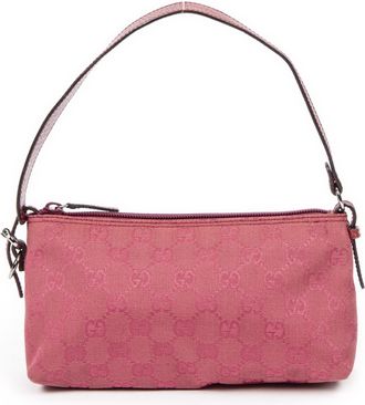 Gucci Pre-owned Womens Accessory Pouch Handbag - Pink - One Size