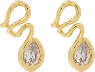Alexis Bittar Alexis Bittar Asterales 14kt Gold-plated Drop Earrings - One Size