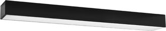 Thoro L&aacute;mpara de techo negro aluminio 4000k alt. 6 cm