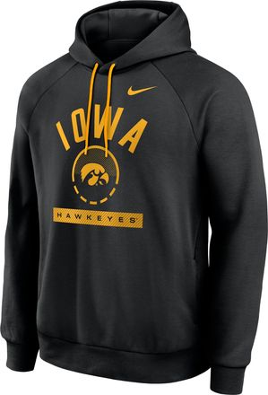 Nike Iowa Courtside Nike Mens Dri-FIT College Pullover Hoodie in Black | 04EJ057YIA-USU
