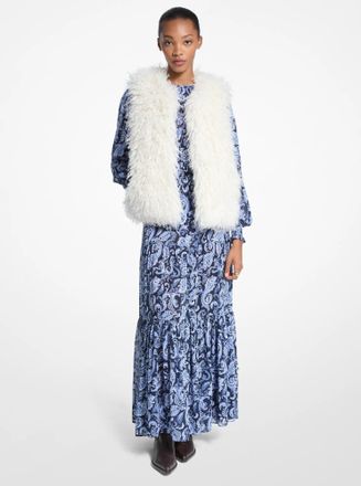 Michael Kors Faux Shearling Vest