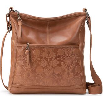 The Sak Gen Crossbody Bag in Tobacco Floral Emboss at Nordstrom Rack