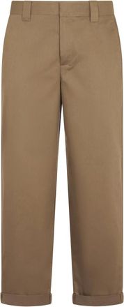 Golden Goose Broeken, Heren, Beige, M, Katoen, Chino Skate Broek Comfort Gabardine