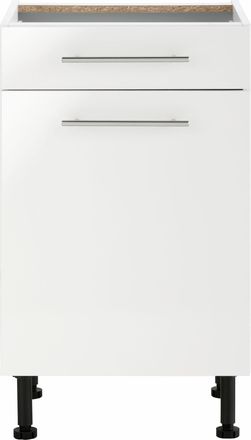 Wiho Küchen Unterschrank »Ela« Breite 50 cm, höhenverstellbare Füsse