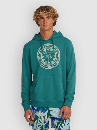 O'Neill Musthave Graphic Felpa con Cappuccio verde