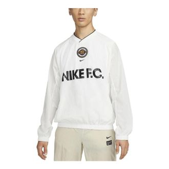 Nike FC Repel Soccer Crew Hoodie White DQ5040-121