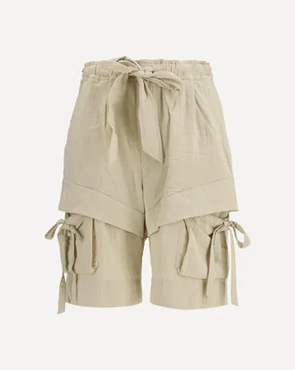 Isabel Marant Viscose and cotton Shorts Female 36