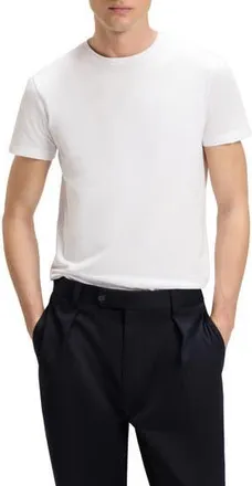 BOSS x Beckham Taut Cotton T-Shirt in White at Nordstrom Rack, Size X-Large