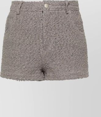 Iro daphna cotton blend shorts