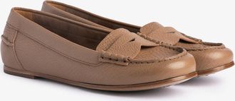 Pedro Garcia Loafer in beige leather | Inara | Spring Summer 26 | PEDRO GARCIA