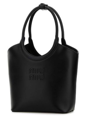 Miu Miu Womens Black Leather Ivy Handbag Nero Borse A Mano Bag