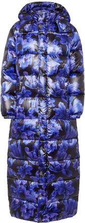 Philipp Plein Dames, Mantels, Blauw, Maat: M Nylon