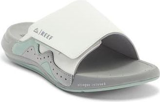 Reef Swell Cruiser Slide Sandal in Grey/Green at Nordstrom Rack, Size 12
