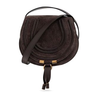 Chlo&eacute; Dames, Tassen, Bruin, Maat: ONE Size Su&egrave;de