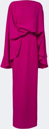 Taller Marmo Vestido de fiesta Eolia drapeado