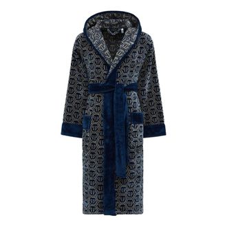 Philipp Plein unisex, Nachtkleding & Lounge, Blauw, Maat: 2XL Katoen