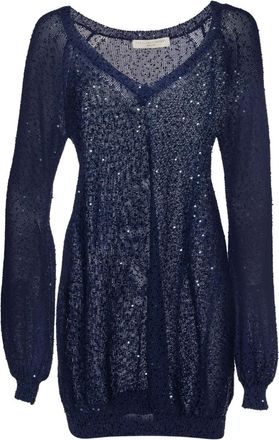 Stella McCartney sequin-embellished top - Blue