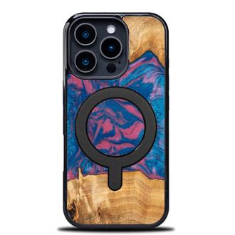 OEM Funda Bewood Unique Para Iphone 16 Pro - Neones - Vegas Con Magsafe