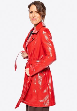 Wittchen Damesjas in Kunstleer Rood