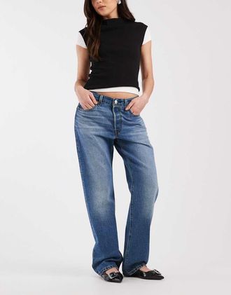 Levi's 501 90 Jeans blu medio