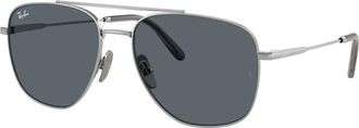 Ray-Ban unisex, Accessoires, Grijs, Maat: 59 MM
