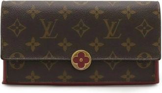 Louis Vuitton Pre-owned Wallets, female, Brown, Size: ONE SIZE Pre-owned Canvas Wallet