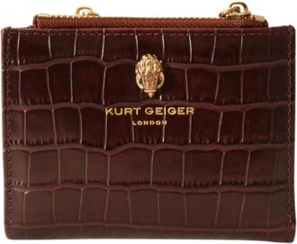 Kurt Geiger Accessoires, Dames, Bruin, ONE Size, Annexe Portefeuille