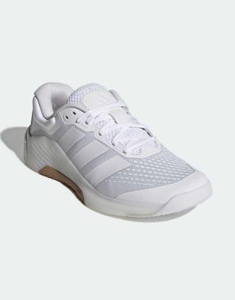 adidas Dropset 4 - Scarpe da allenamento bianco nuvola / bianco nuvola