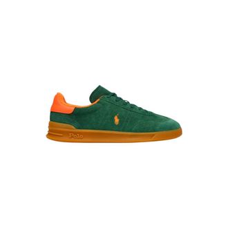 Polo Ralph Lauren Sneakers, male, Green, Size: 10 US Heritage Aera