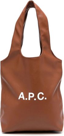 A.P.C. A. p.c. Small Ninon Logo-print Tote Bag