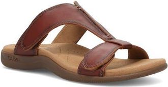 Taos Slide Show Slide Sandal in Cognac at Nordstrom, Size 10