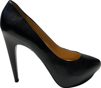 Giuseppe Zanotti Platform Pumps in Black Leather