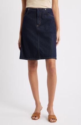 Mango Menphis Denim Pencil Skirt in Open Blue at Nordstrom Rack, Size X-Small