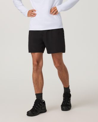 Vuori Clothing Ponto Re/ACTV Shorts Lined 5 | Black | XS, Size Extra Small