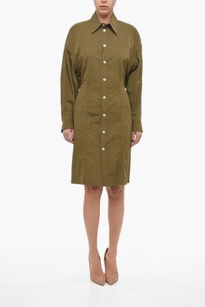 Bottega Veneta Abito Chemisier con Fit Oversized Bottega Veneta