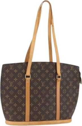 Louis Vuitton Pre-owned Vintage Canvas Schoudertas - Dames - Vintage Schoudertas - Bruin - ONE Size - Vintage