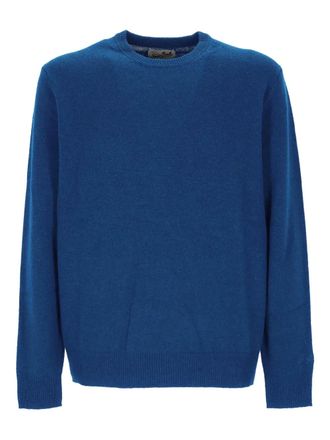 MC2 Saint Barth crew-neck sweater - men - Lambs Wool - S - Blue