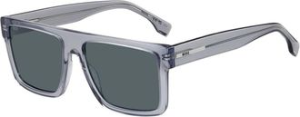 HUGO BOSS 1895/S Pjp(Ir) Zonnebril - Heren - Zonnebrillen - Blauw - 58 MM - Accessoires