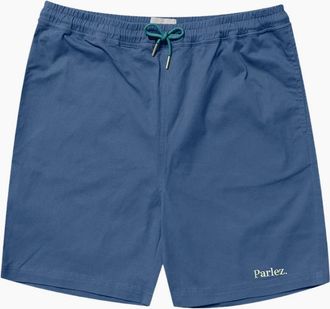 Parlez Clothing Mens Parlez Arc Lagoon Shorts - Blue - Size: 32/33/32
