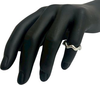 Tiffany & Co. Silver Silver 925 Band Ring (Pre-Owned)