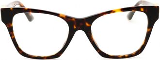 Versace 0VE3341U Tortoiseshell Cat-Eye Acetate Eyeglasses - Brown