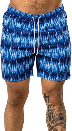 Maceoo Marthyr Swim Trunks in Blue at Nordstrom, Size 3