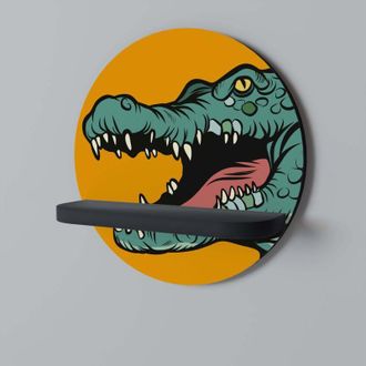 OEM Saludo Amenaza Estante Redondo Negro