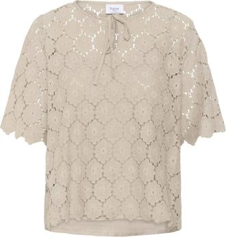 Saint Tropez Blouses - Dames - Blouses - Beige - XS - Overhemden