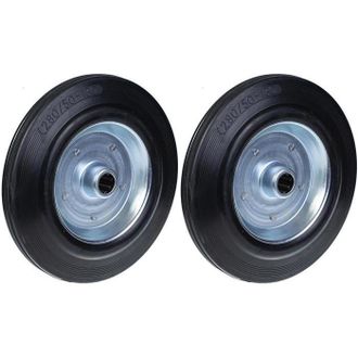 OEM Neum&aacute;tico - No Especificado - 280mm - Lote De 2 - Capacidad De Carga 440kg - Caucho Negro