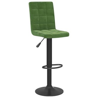 vidaXL Taburete De Cocina De Terciopelo Verde Oscuro Vidaxl