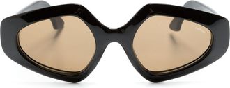 Lapima Antonia oversize-frame sunglasses - women - Acetate - 53 - Black